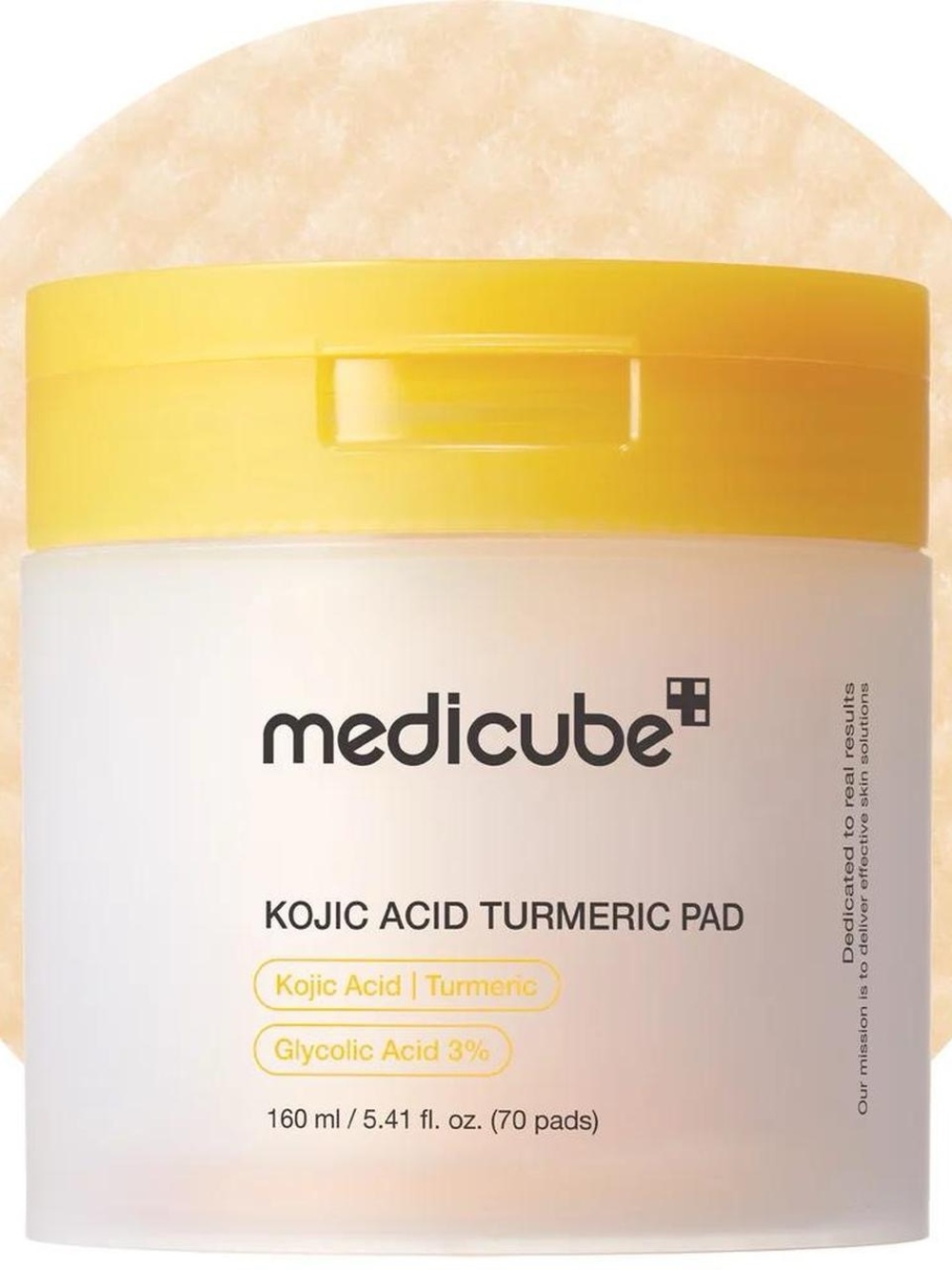 Medicube Kojic Acid Turmeric Toner Pads